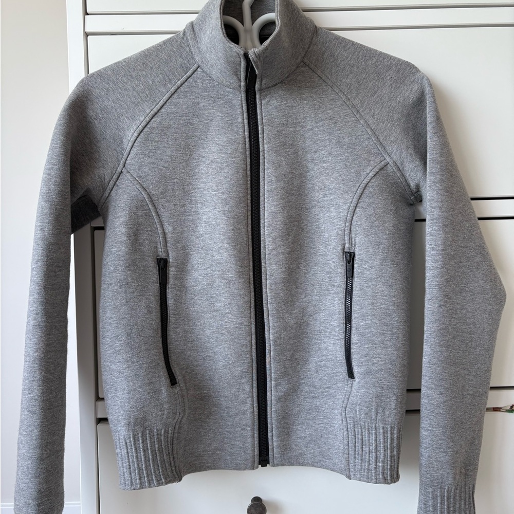 lululemon athletica Gray Bomber Jacket